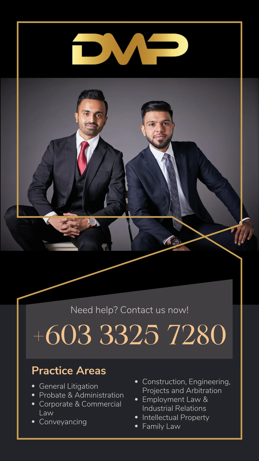 DMP Legal Poster